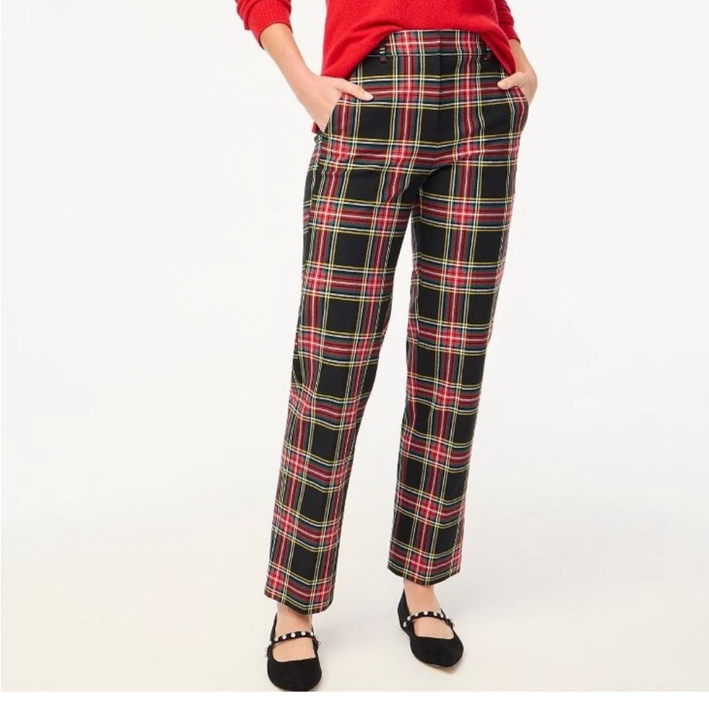 J. Crew tartan pants